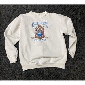 1990 Badger Sportswear XL Griffin's Tap Room Melborne Australia Sweatshirt Stain